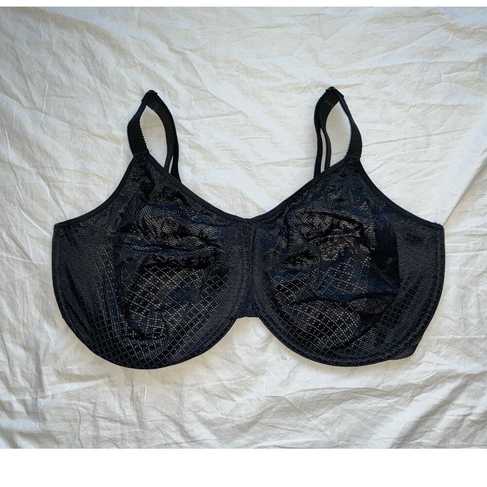 NWOT Visual Effects Minimizer Bra 38I Black